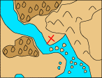 東ナザム地方宝の地図3