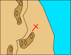 ビタリ海岸宝の地図1