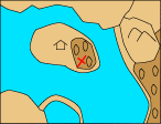 西べクセリア地方宝の地図3