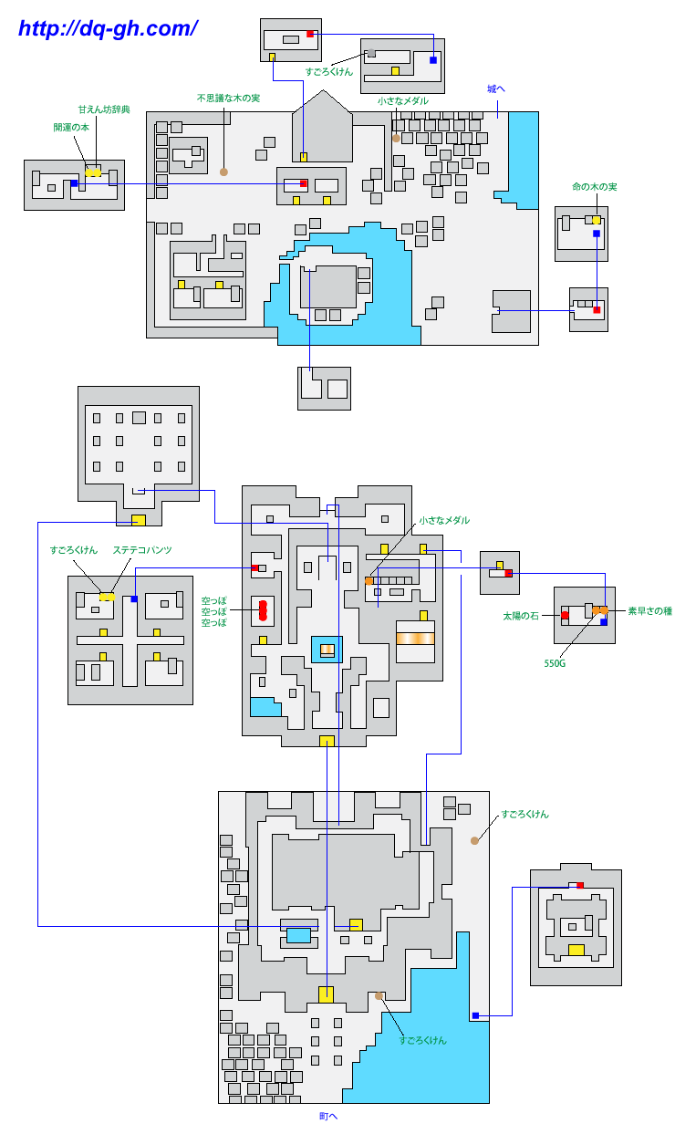 ドラクエ 3 地図