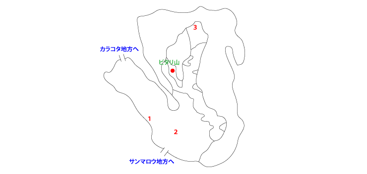 ビタリ平原マップ