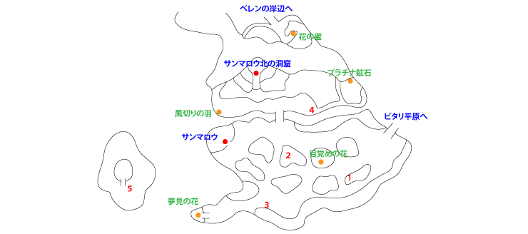 サンマロウ地方マップ