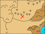 竜のしっぽ地方宝の地図7