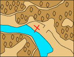 西べクセリア地方宝の地図1