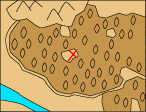 西べクセリア地方宝の地図2