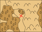 西べクセリア地方宝の地図3