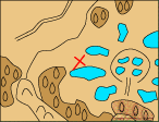 アユルダーマ島宝の地図1