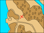 べレンの岸辺宝の地図1